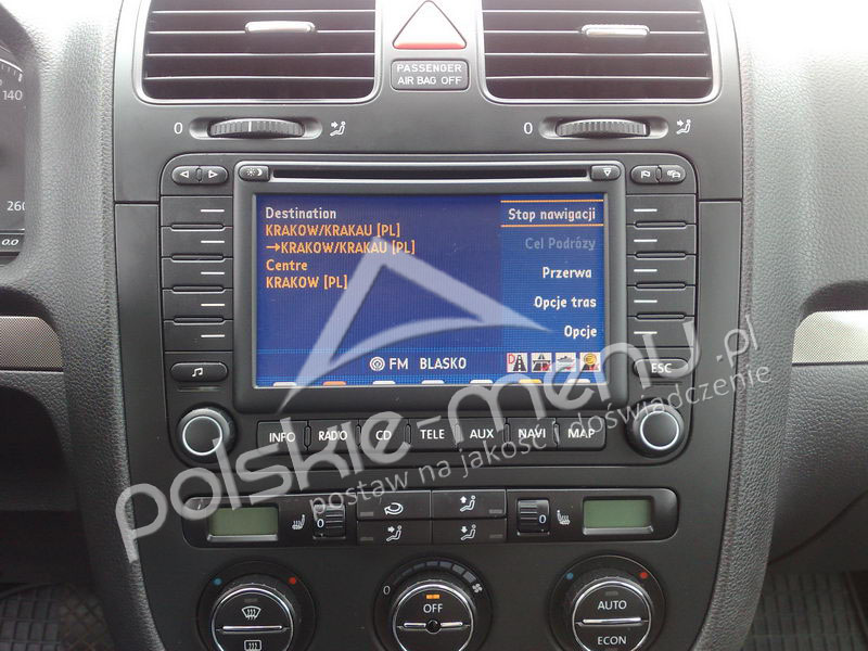 MFD2 CD/DX Polskie Menu Serwis Nawigacji